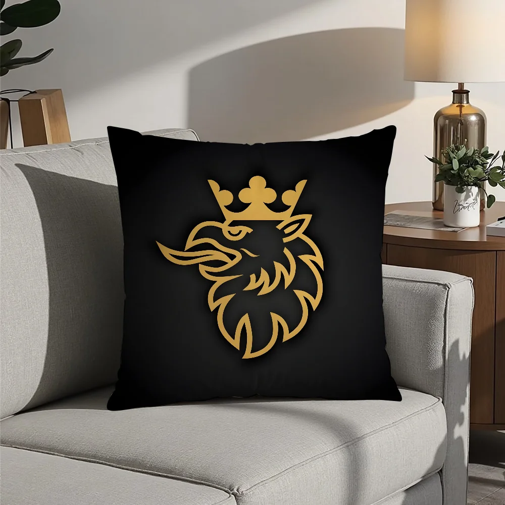 S-Scanias Logo Cool Pillow Case Plush Fabric Soft  Pillowcase Double Sided Print Cushion Cover Household Gifts