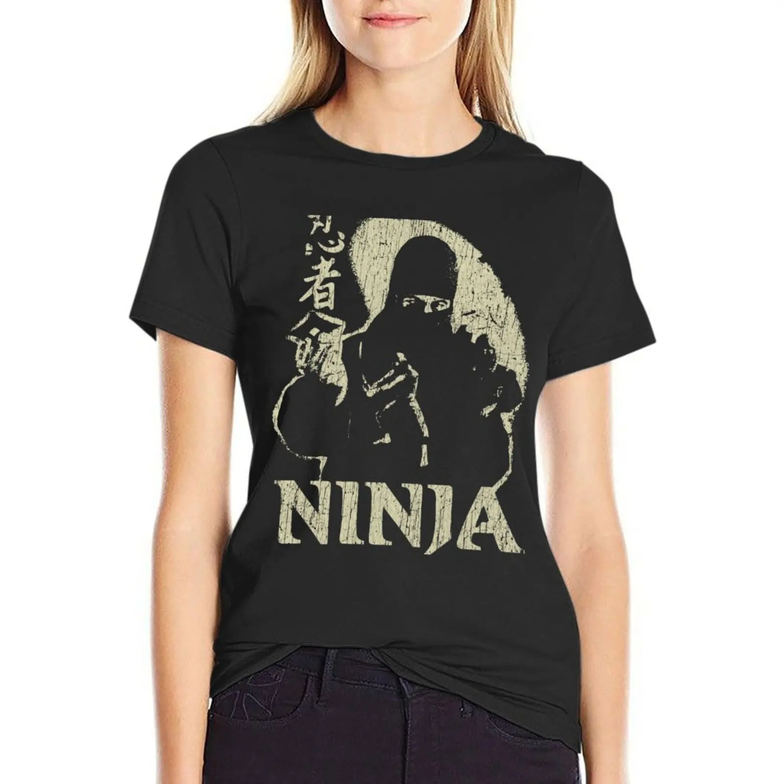 Pray For Death Ninja 1985 T-Shirt oversized korean fashion anime clothes summer blouses woman 2024