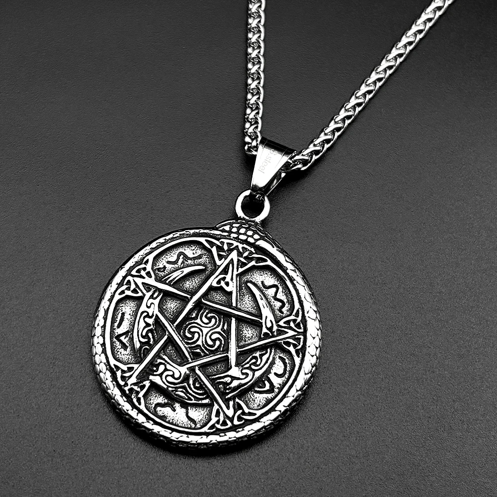

Tree Of Life Yggdrasil Nordic Chain For Women Men Stainless Steel Black Punk Dark Viking Cuture Male Necklace Jewelry Accessory