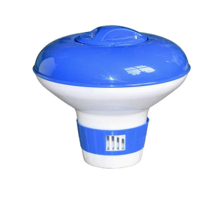 Automatic PVC Floating Chlorine Dispenser Swimming Pool Cleaning Accessory with Chlorine Tablet Feederpromote sales