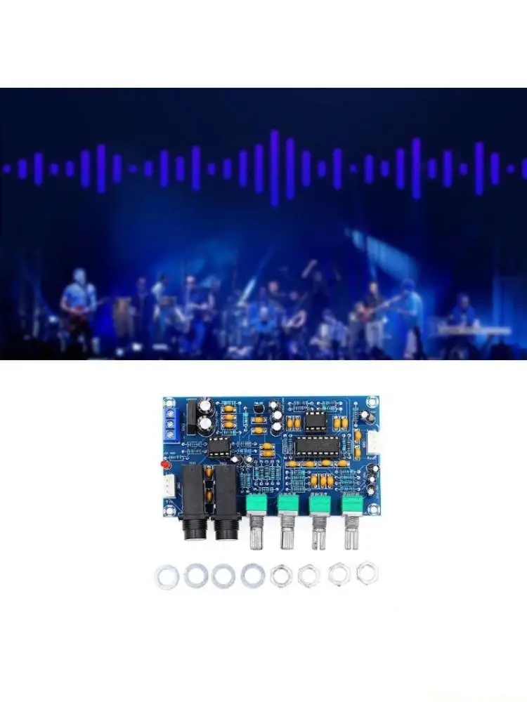 M5TD XH-M173 Karaoke Reverberation Board PT2399 Chip Circuit Board Microphone Amp