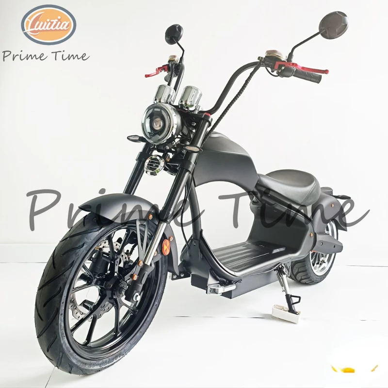 City Coco 3000W 30AH Chopper EEC Certified Two-Wheel Electric Fat Tire Scooter EU US Warehouse