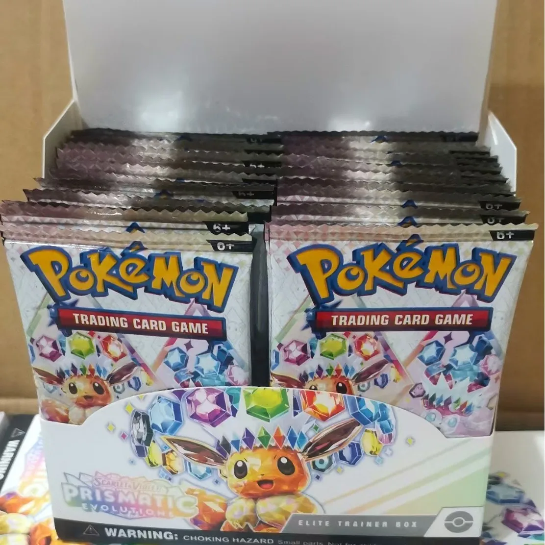 Original Pokémon Brilliant Stars 151 Prismatic Evolutions PALDEAN FATES Edition - English Booster Battle Transaction Card for Ex