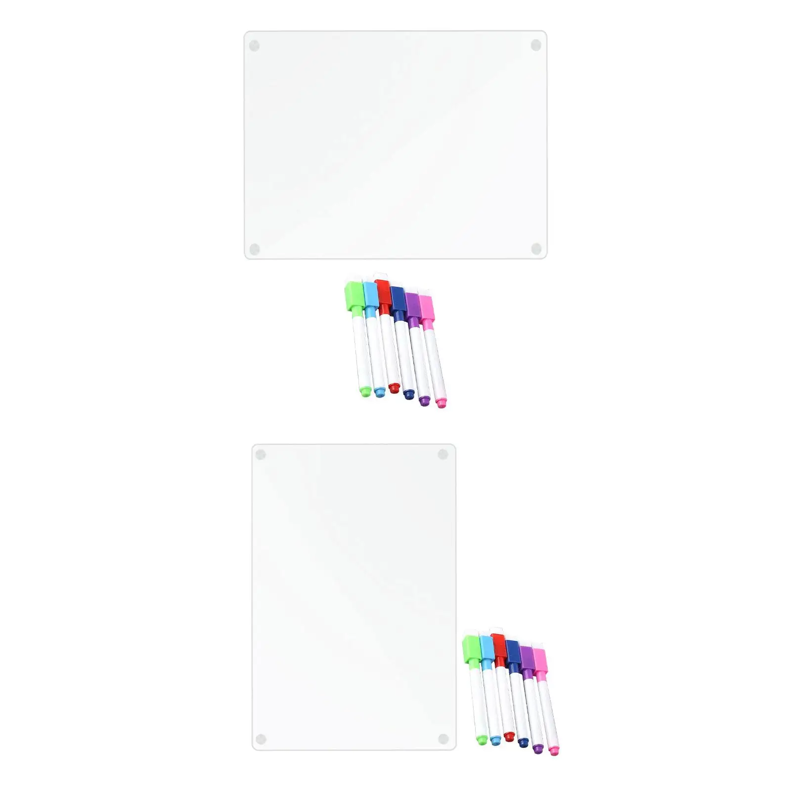 Magnetic Calendar Reusable Memo Reminder Weekly Planning Board Dry Erase