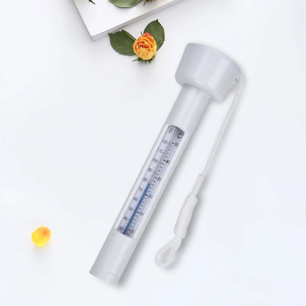 フローティング温度計プール温度計読みやすい水温温度計屋外屋内スイミングプールスパホットタブ用