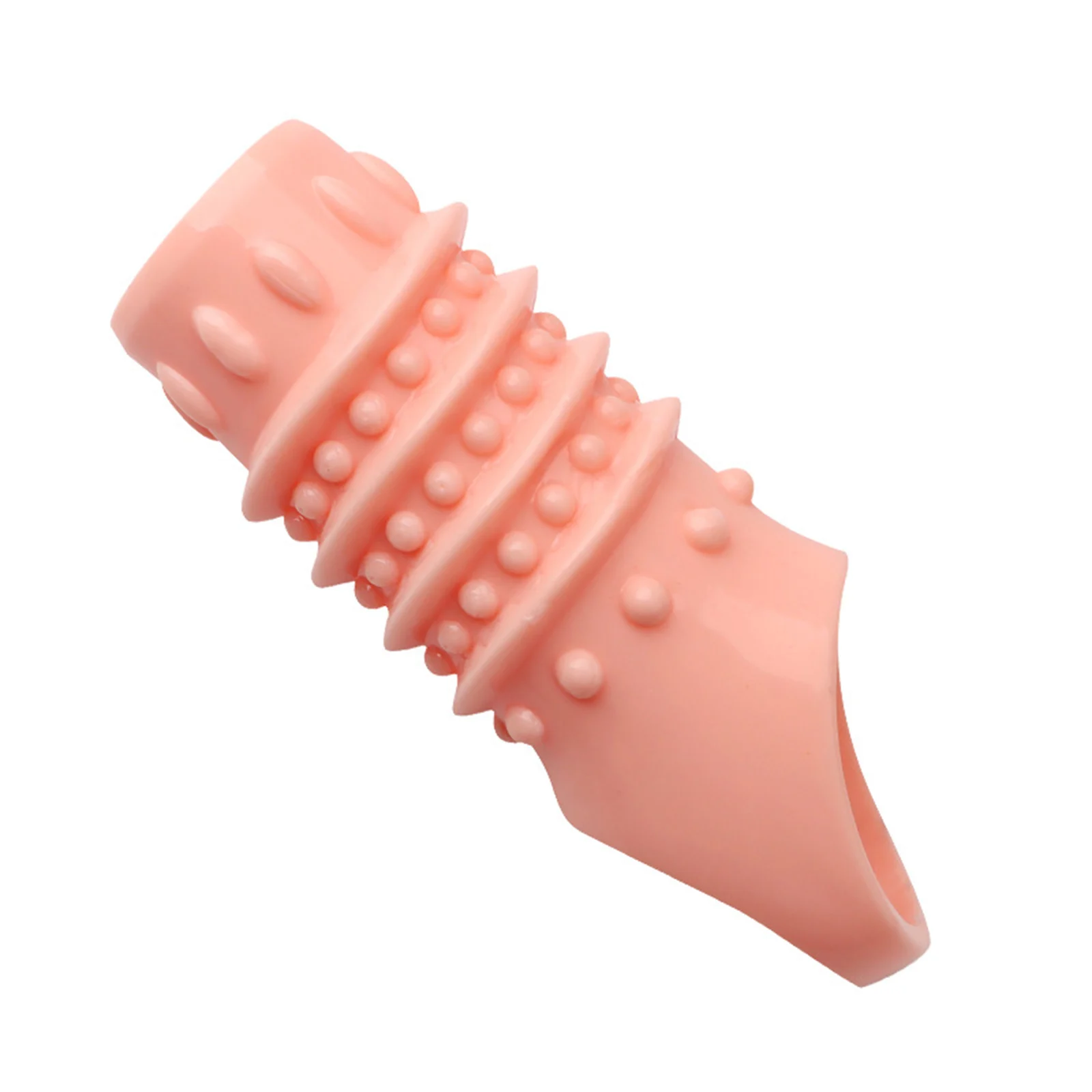 Men Adult Sex Toys Textured Studded Condom Sleeve Large Crystal Beads Design For Enhanced Pleasure Couples Use