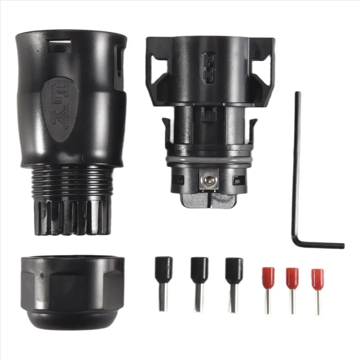 A40I Solar PV Connector Plug Waterproof IP68 4000V 40A for Solar PV System Panel Parallel Protection Kit LY01-Female