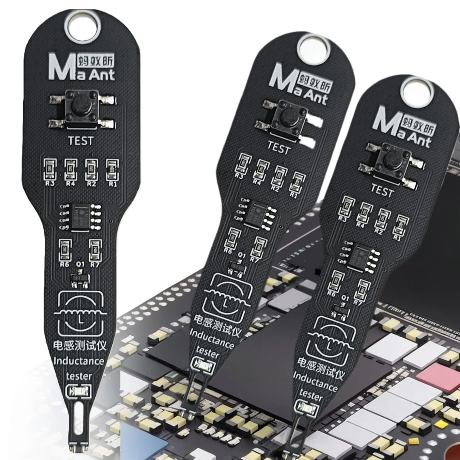 

﻿ Inductance Tester High Precision Electromagnetic Induction Instrument Lightweight Inductor Detector Quick for Induction Fault