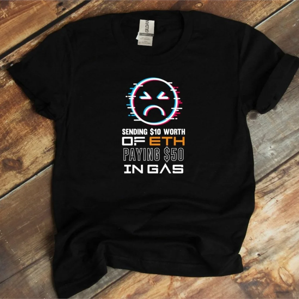 Sending Of Eth Paying Ingas Women Creative T Shirts Not Your Keys Not Your Coins Unisex T-shirt Defi Printed Plus Size Clothes