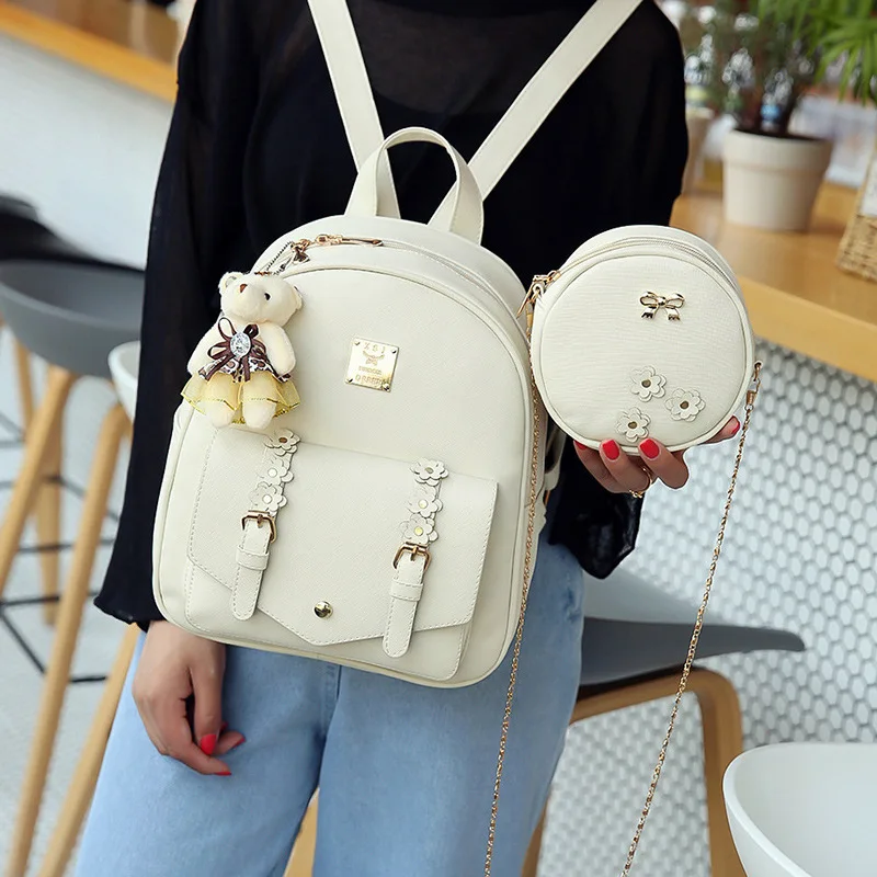 New Large-capacity Matching Temperament Proton Mother-daughter Bag  Korean Version of  Fashion Backpack