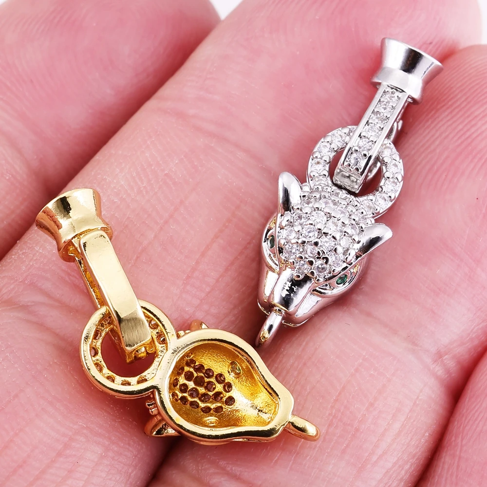 Juya DIY Handarbeiten Perlen Schmuck Machen Zubehör Dekoration Perlen Beschläge Luxus Stecker Verschluss Verschluss Verschlüsse Liefert – Detail 3