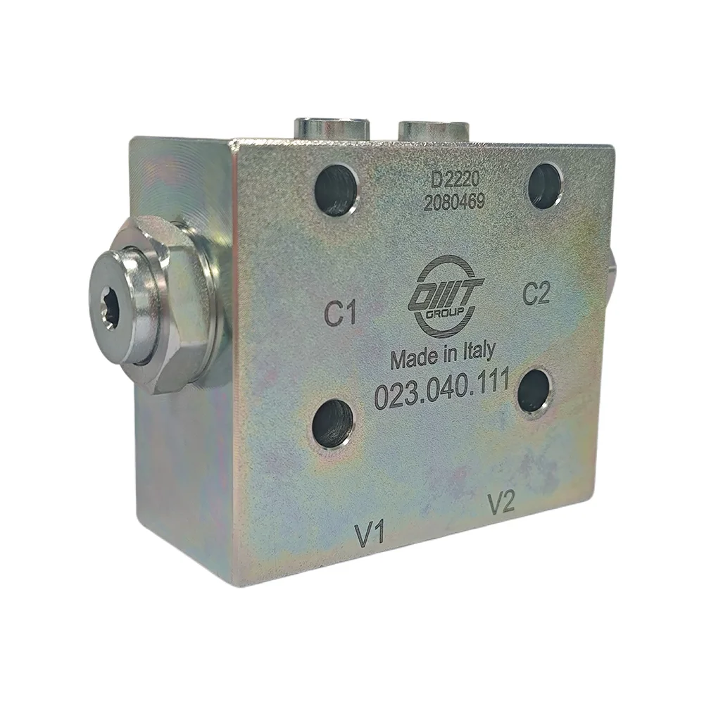 OMT Double Pilot Check Valve Dual Hydraulic Valves Lock for Machinery & Industrial Equipment