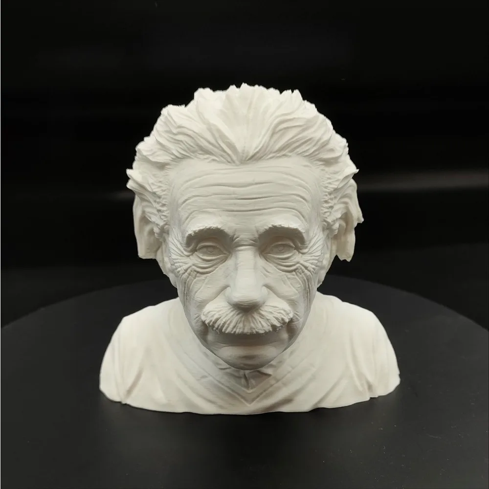 10cm/15cm Scientist Einstein Imitation Plaster Figurine Sculpture Decorative Handicrafts for The Study 3D Printed Bust Figurines