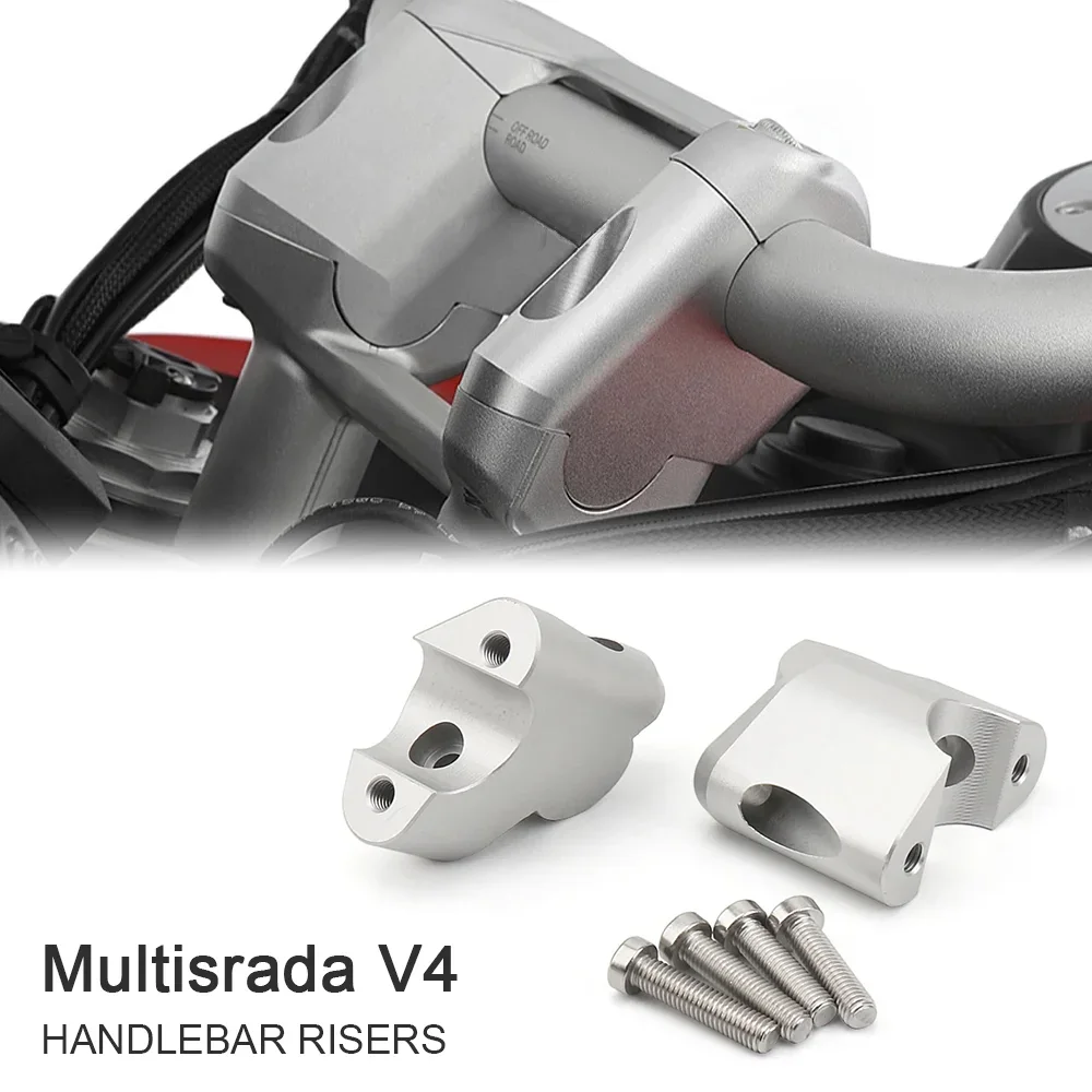 Новинка для Ducati Multistrada V4 алюминиевый руль стойка крепление ручки зажим Мотоциклетные аксессуары MULTISTRADA V4