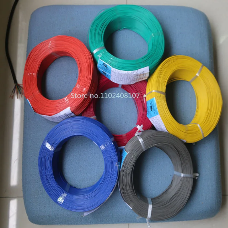 30/28/26/24/22/20/18/16AWG UL1007 Electronic Wires PVC Insulated Tinned Copper Cable