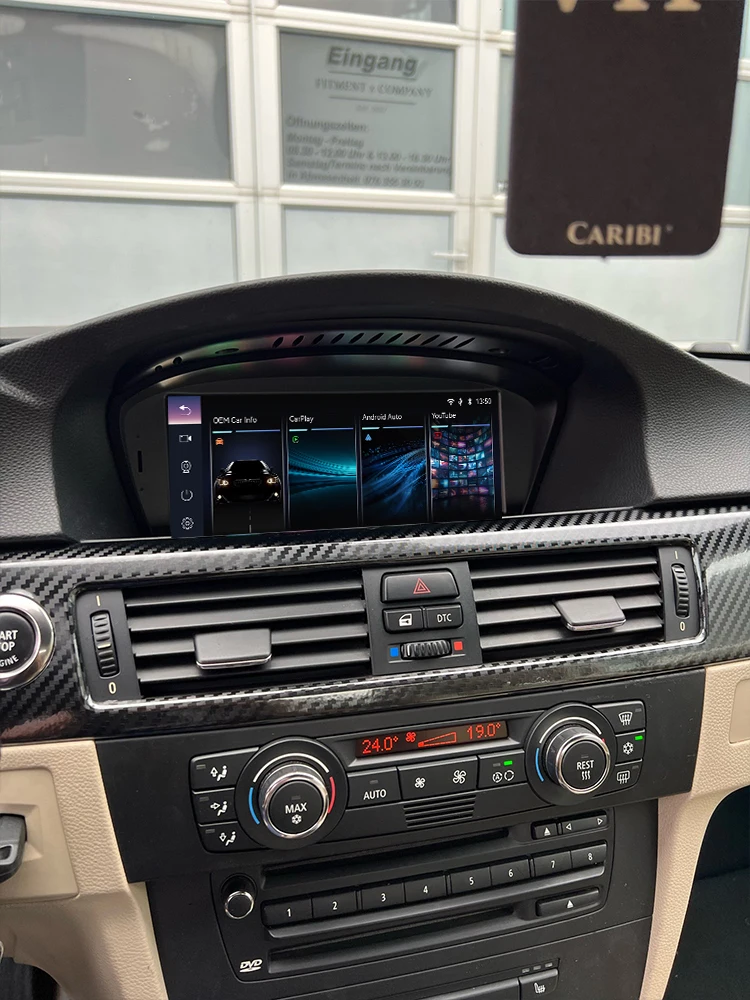 Bonroad 8.8 " Linux draadloze Carplay Android Auto multimediaspeler autoradio voor BMW Serie E60 E61 E62 E63 E90 E91 E92 E93 - afbeelding 2