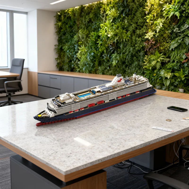 

3295pcs MOC Mein Schiff 3 Building Only Creator Expert Model Blocks Creative Display Gift Collectible Decor Kids Premium Adult