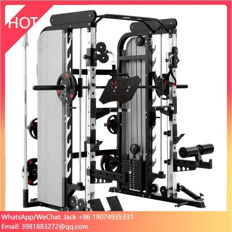 Gym Equipment Squat Rack Home Gym Smith Machine Fitness Equipment 3D Smith Machine