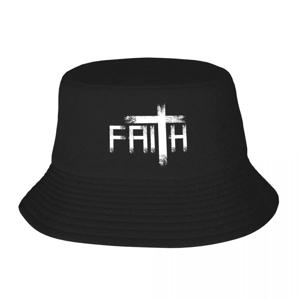 Custom Unisex God Preacher Believer Christian Bucket Hat Travel Beach Faith Christianity Religious Summer Fishing Hats