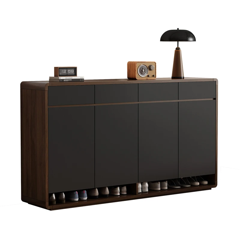 

New shoe cabinet, modern simple corridor storage locker at home entrance, large-capacity foyer