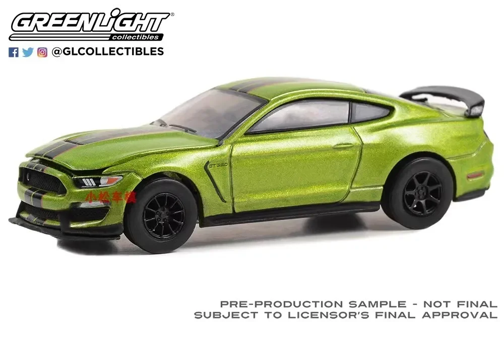 1:64 2020 Ford Shelby GT350R - 60th Anniversary EditionโลหะDiecastรุ่นของเล่นสําหรับของขวัญคอลเลกชัน