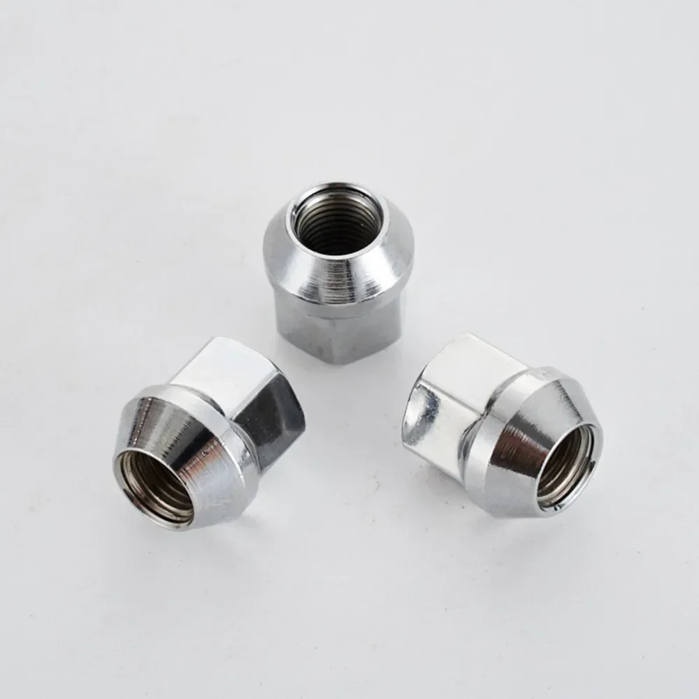Height 21mm Open End Wheel Nuts 12x1.25, m12x1.5 Wheel Nuts m14x1.5 ,1/2-20 Lug Nuts 9/16 -18 19mm Hex , 20 pcs