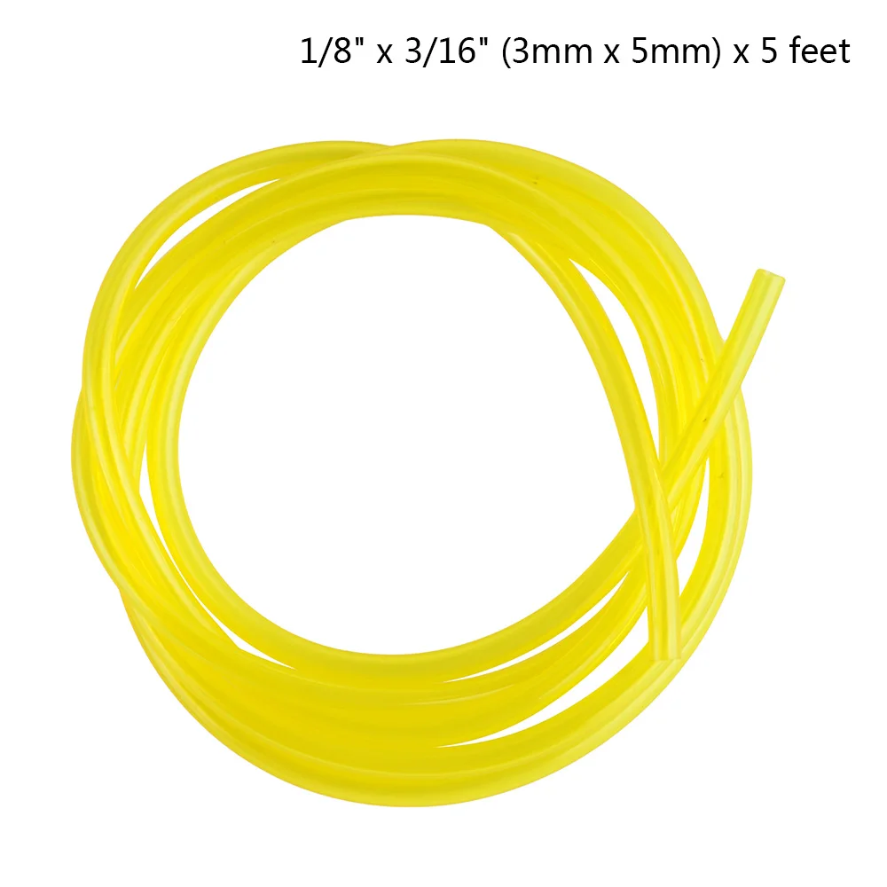 4x 1.5Meter 5 Feet Fuel Hose Gas Oil Pipe Tube Petrol Line for Chainsaw Blower Pressure Washer Trimmer 2 Cycle Gas Engine Tube - view 5