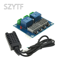 XH-M452 Humiture LED Digital Thermostat Humidistat DC 12V Home Temperature Humidity Controller Regulator Thermometer Hygrometer