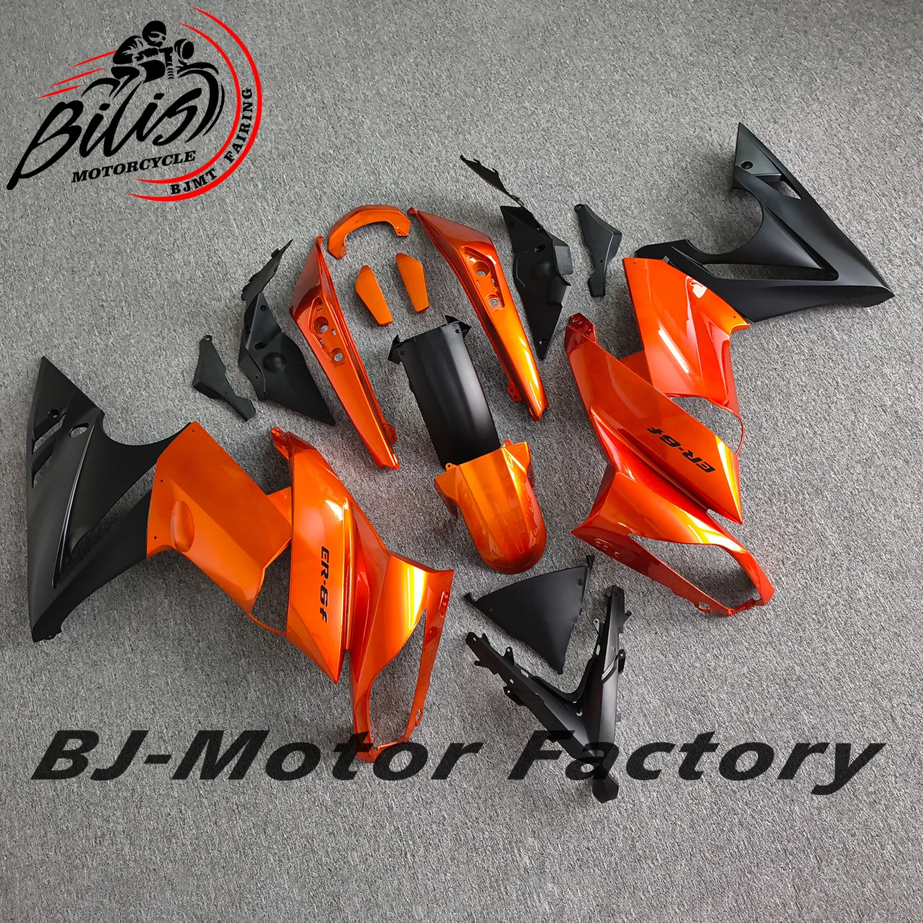 

Motorcycle Fairing Kit for Kawasaki Ninja650 ER-6F 2009-2011 Fairings Protective Panel for Ninja EX 650 ER6F 09-11 Plastic Cowl