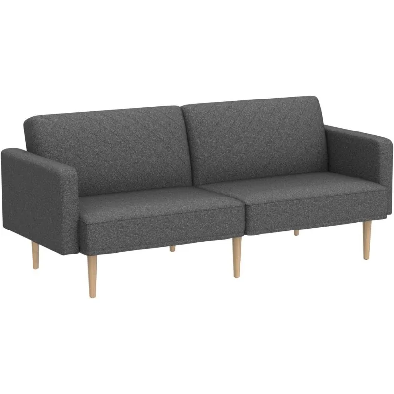 Futon Sofa Bed, Couch, Small Sofa, Sleeper Sofa, Loveseat, Mid Century Modern Futon Couch, Sofa Cama, Couches for Living Room