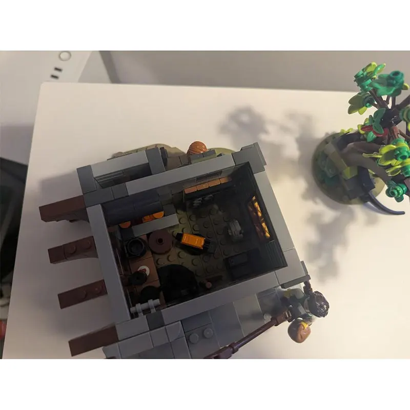 1253 個 MOC-211206 ビルディングブロック中世建築シリーズ鍛冶屋スケールダウン DIY モデルクリエイティブギフト教育パズル