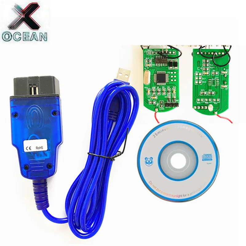 

New For Opel Tech 2 Usb Interface Scan Tool For Opel Tech2 Usb Diagnostic Cable With Ftdi Ft232 Chip Obd2 Auto Connector