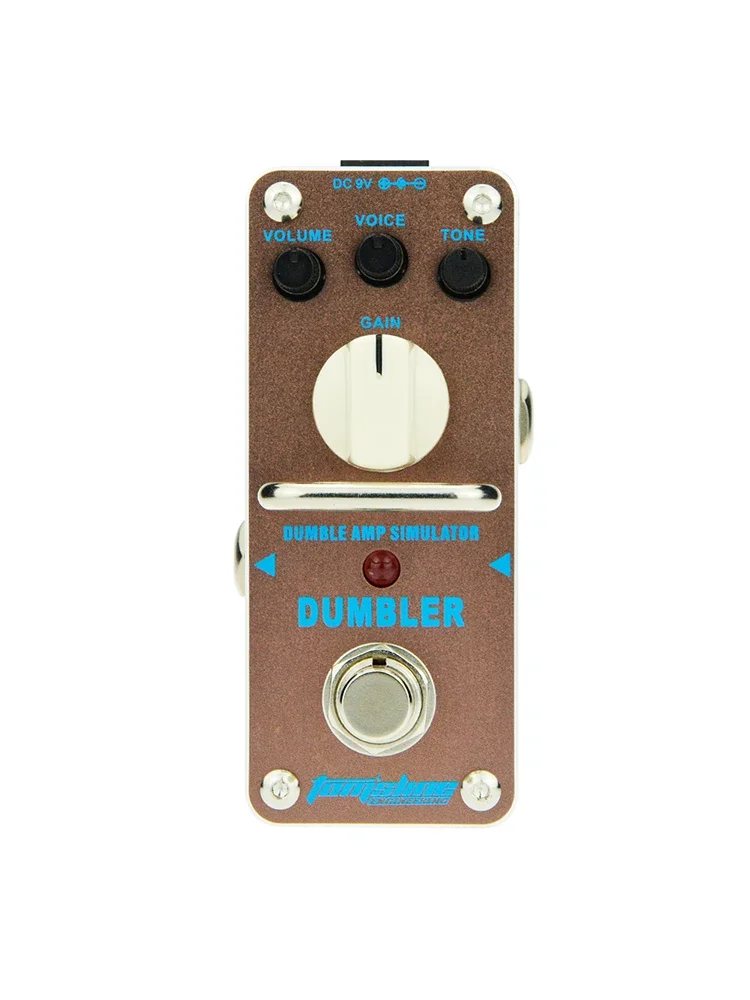 AROMA ADR-3 Dumbler Amp Simulator Pedaal Dumble Style Overdrive met Volume/Voice/Tone/Gain True Bypass Mini Stompbox