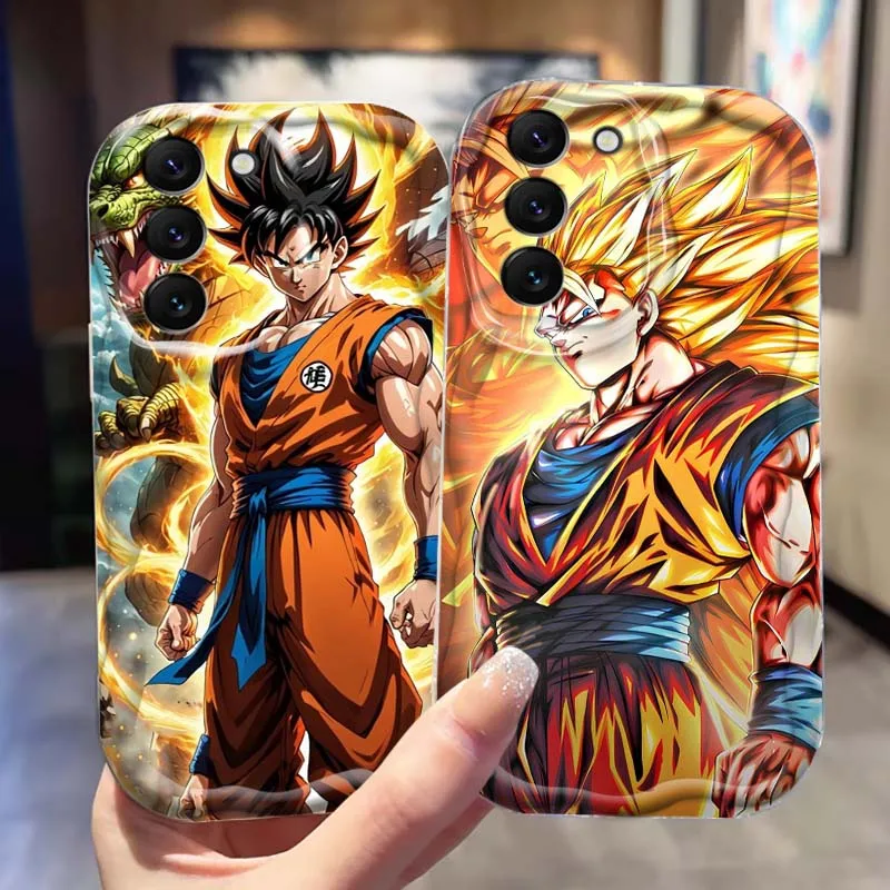 

Dragon Ball Saiyan Cool For Samsung S25 S24 S23 S22 S21 S20 A04 A05s A05 A06 Ultra Plus FE 5G Wave Oil Phone Case