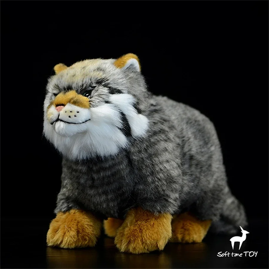 

Steppe Cat High Fidelity Pallas’s Cat Cute Plushie Manul Plush Toys Lifelike Animals Simulation Stuffed Doll Kawai Toy Gifts Kid