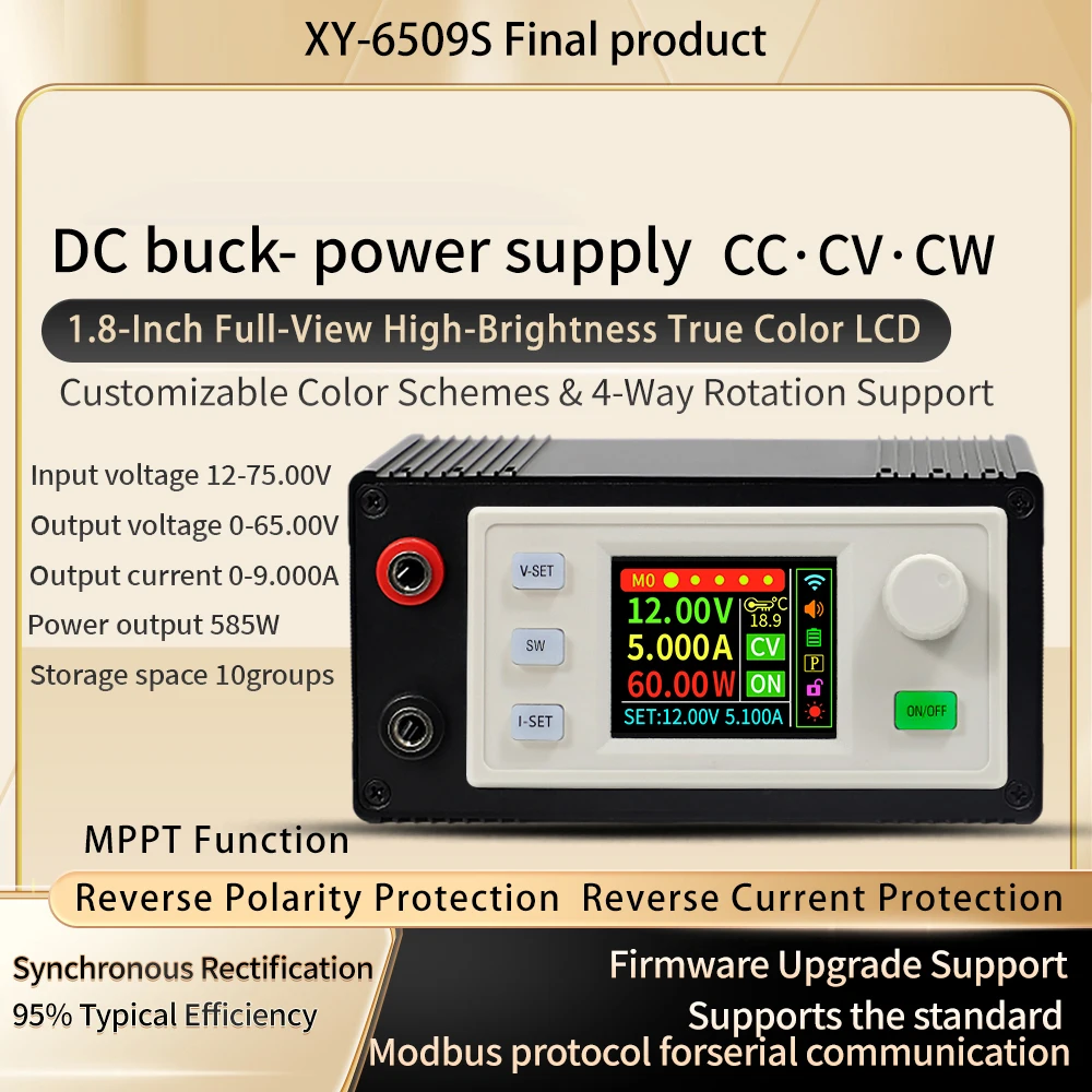 XY6509S XY6506S CNC Adjustable DC Voltage Regulator Adjustable Step-Down Power Supply ConstantVoltage Constant Current Module