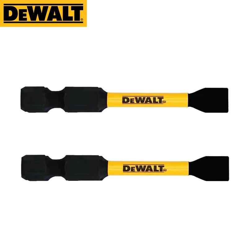 Dewalt Slotted SL8 Original 57MM Impact Electric Screwdriver Batch Head High Hardness Drill Bit 2PCS