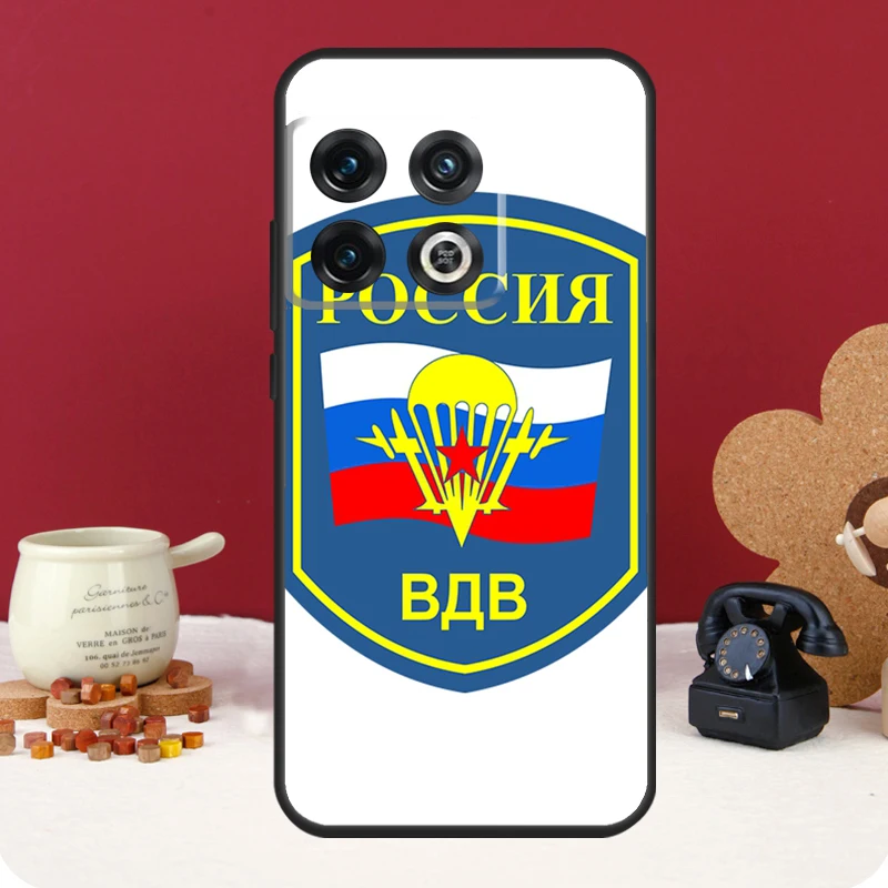 Russia Airborne Silicone Phone Case For Oneplus Ace 10R 9 R 8T For Nord 2 T Cover One Plus 10 9 Pro soft case