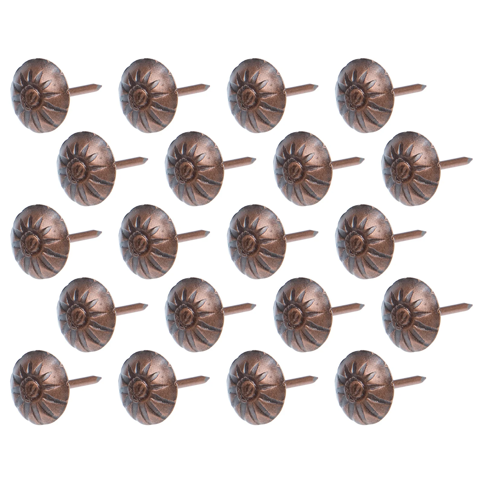 

500Pcs Stud Head Nails for Upholstery Furniture Sofa Decoration DIY Crafts Retro Vintage Decorative Push Pins