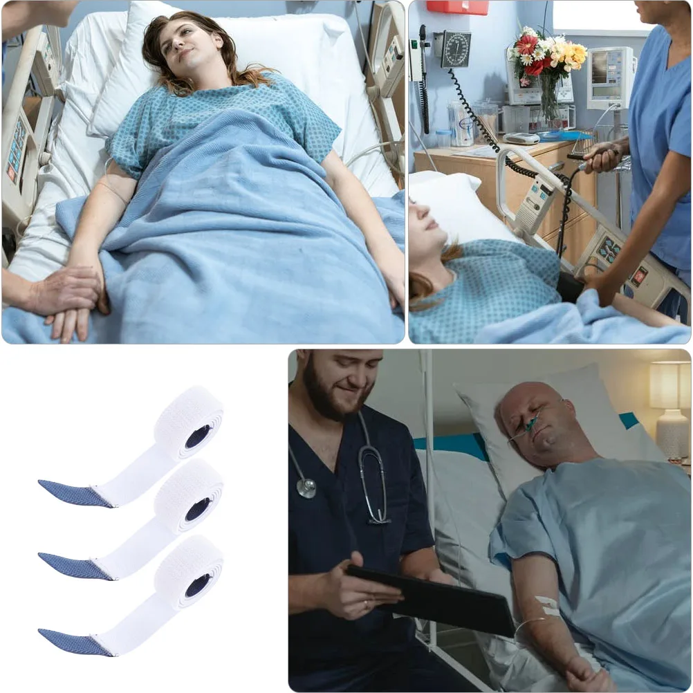 

3pcs Universal Fixing Band Adjustable Urine Pouch Leg Strap Holder Nylon Durable Catheter Tube Secure Comfortable Lightweight