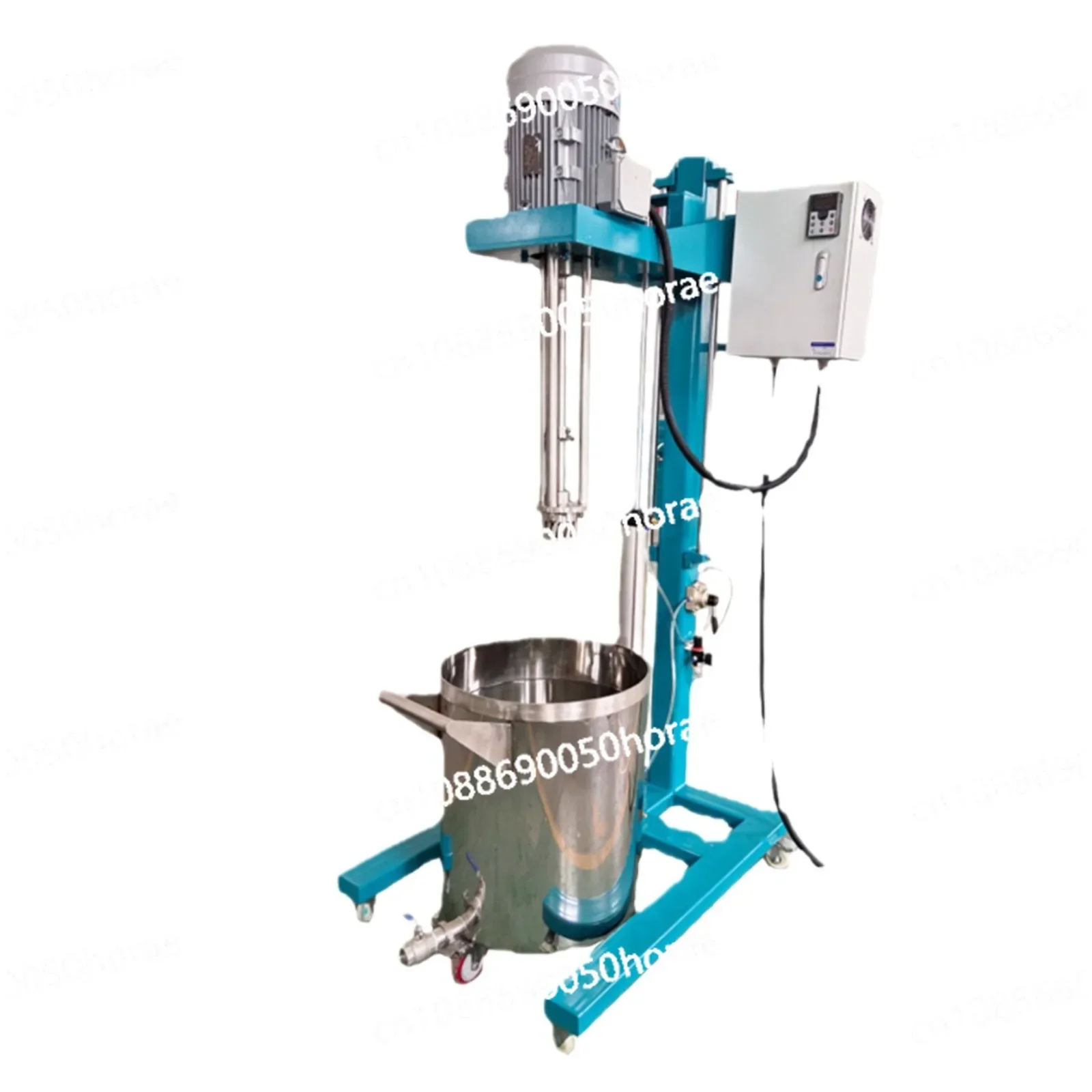 Supply 5.5KW Single-stage High-shear  Pump, Homogeneous Emulsifying Machine, Pneumatic Lift