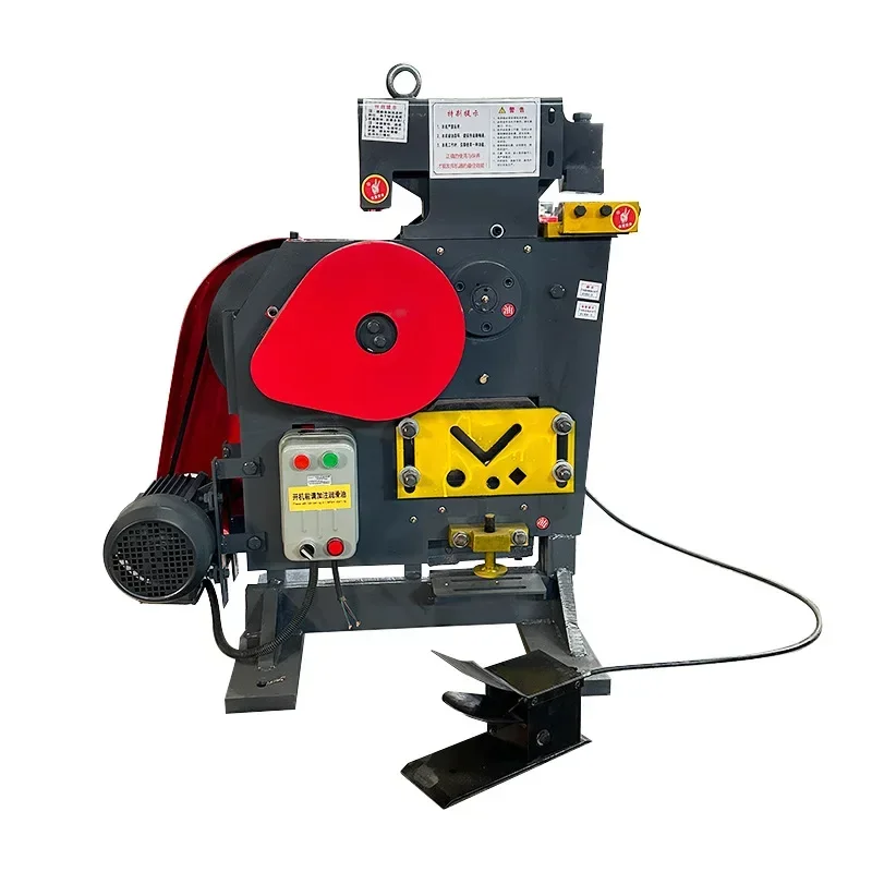 

Multifunctional joint angle iron *#3utting machine shear punching automatic hydraulic punching and shearing machine