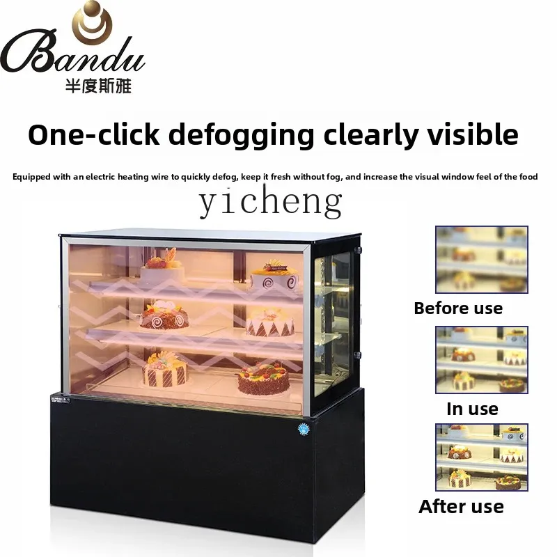 Display Cabinet Commercial Dessert Cabinet West Point Bread Right Angle Fruit Refrigerated Cake Fresh-keeping Cabinet