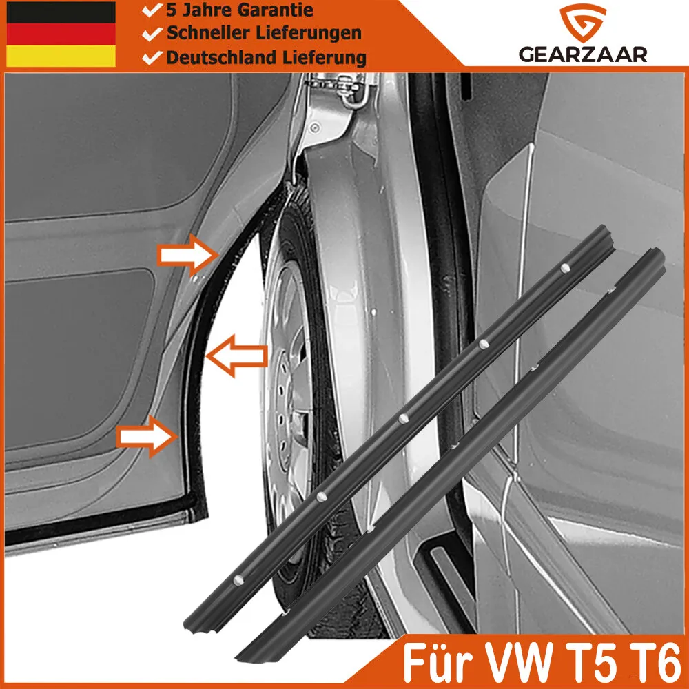 2x Für VW T5 T6 Türdichtung Gummidichtung vorne rechts + li 7H0837566A 7H0837565A