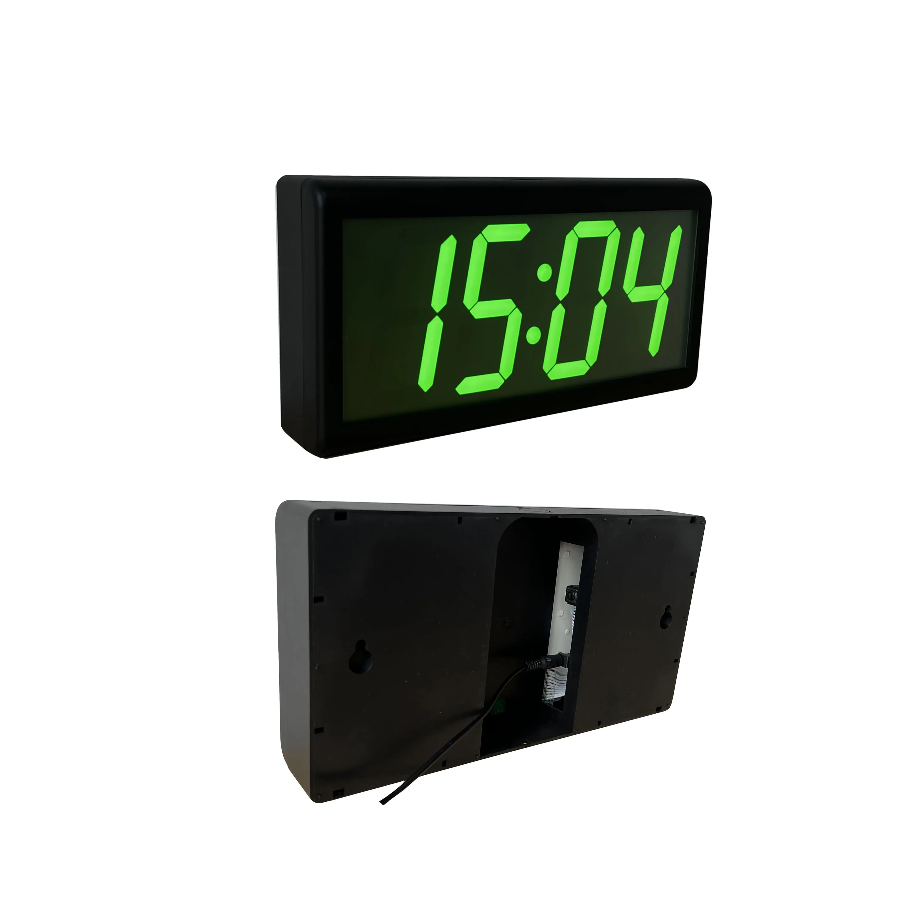 

4" Green LED 4 Digits WIFI Clock, Humidity Temperature Optional