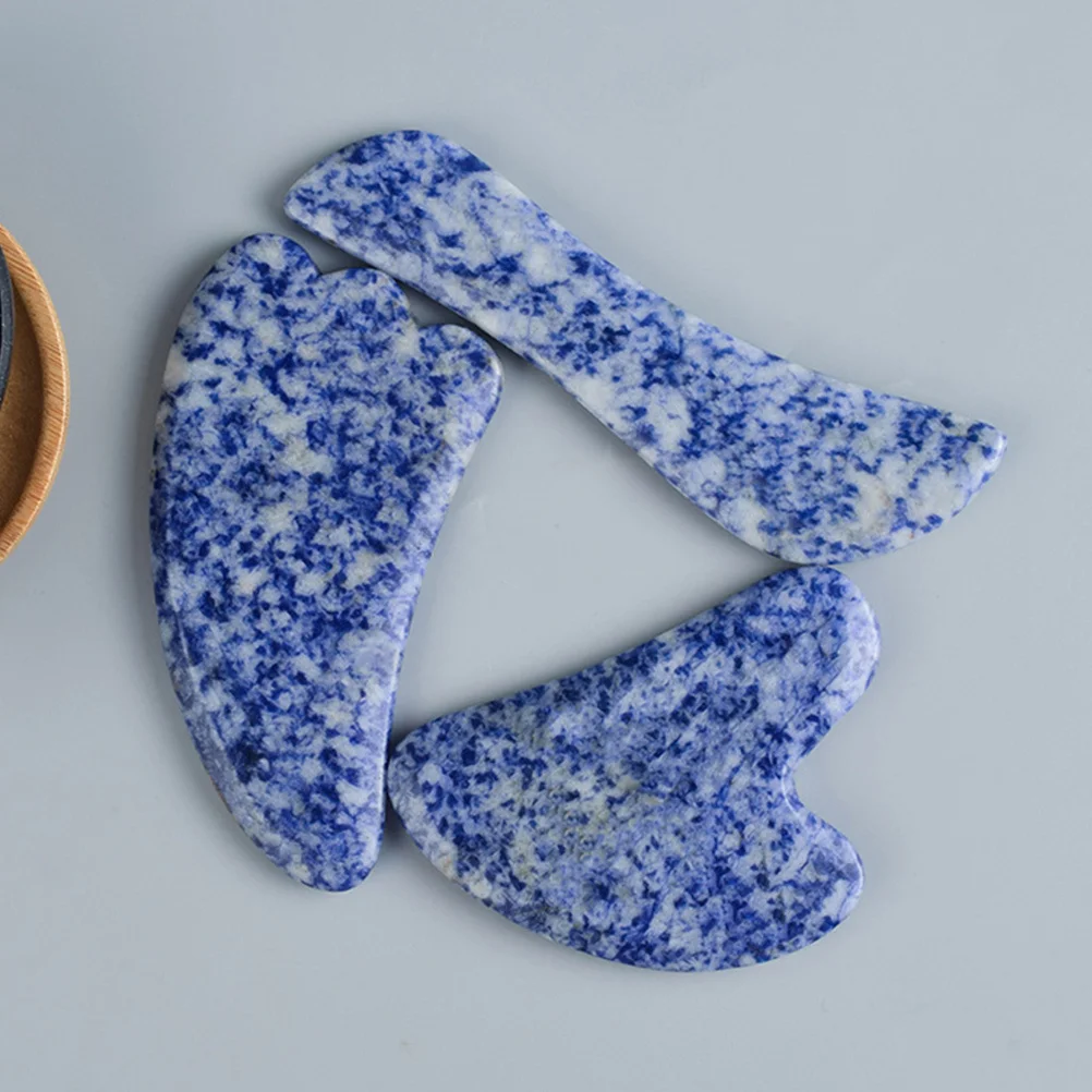 لوحة اليشم غوا الطبيعية لكشط الوجه الجمال غوا شا لوحة للعناية بالبشرة أداة تدليك ناعمة رائعة هدية جمال الوجه والجسم #4