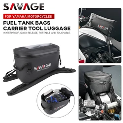 Motorcycle Tank Bag For YAMAHA FZ6 FZ8 FZ1 XJ6 MT03 MT25 YZF R1 R3 R6 R7 XSR 125 155 XJR FJR 1300 BT1100 Backpack Racing Luggage