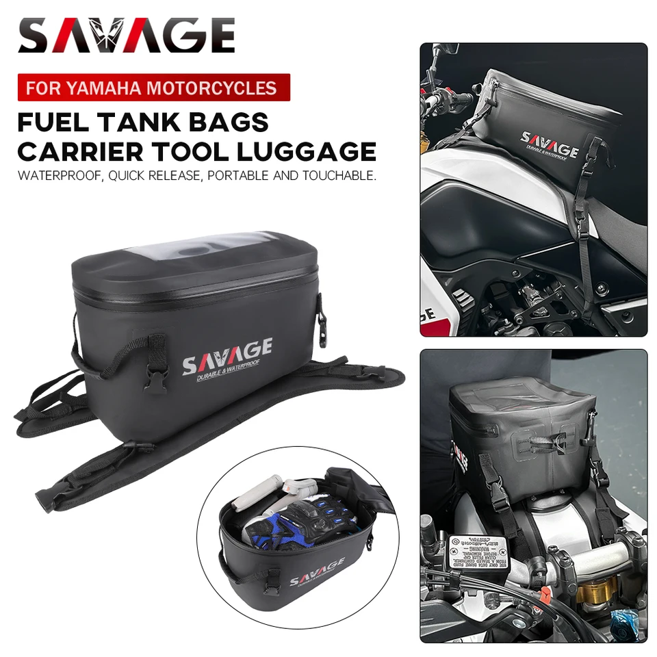 Motorcycle Tank Bag For YAMAHA FZ6 FZ8 FZ1 XJ6 MT03 MT25 YZF R1 R3