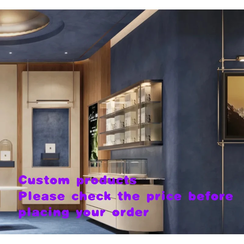custom.Window Levitation Display Checkout Counter Duty-Shop Display Expo Center Stage Display
