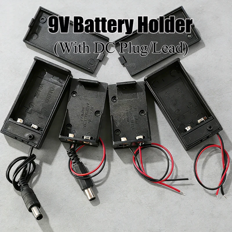 9V Aa Battery Holde…